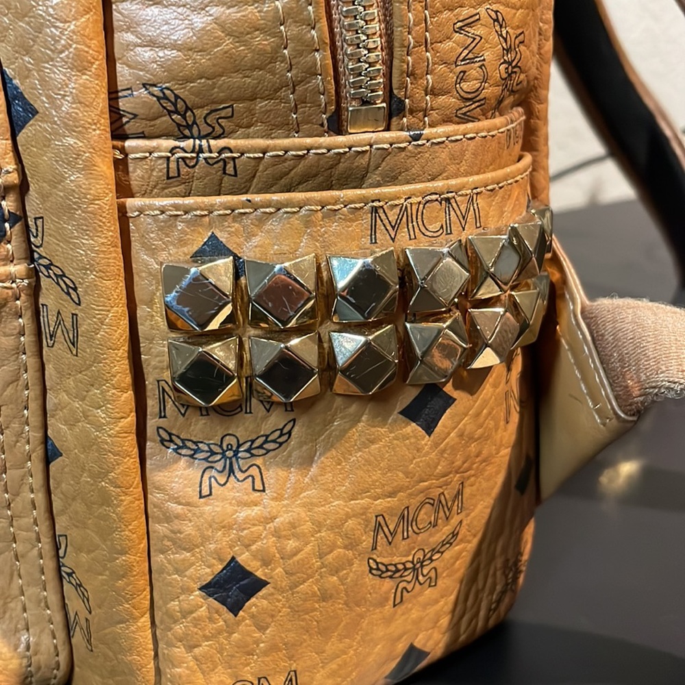 Mcm Mini Stark Side Studded Backpack - image 5